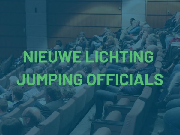 Jumping: Nieuwe jury's Level 1 en Level 2