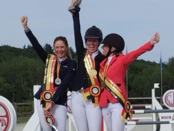 Eventing: Tine Magnus is Belgisch Kampioen Seniors!